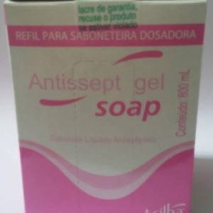 SABAO LÍQUIDO REFIL ANTISSEPTICO SOAP (CX COM800ML) em Pedra Bela SP
