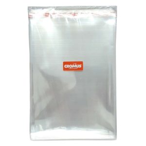 SACO P.P CROMUS LISO TRANSPARENTE COMABA (FURO) 22X30 (PCT COM100)