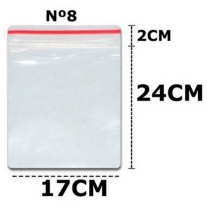 SAKKO ZIP N.08 17.0X24.0 (PCT COM100) REF:6062 em Pedra Bela SP