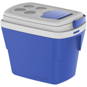 SOPRANO - CAIXA TÉRMICA TROPICAL 28L AZUL em Pedra Bela SP