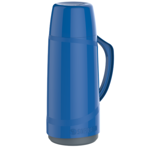 SOPRANO - GARRAFA TÉRMICA CRISTAL 650ML AZUL em Pedra Bela SP