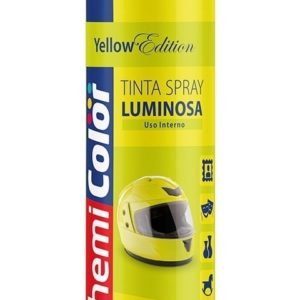 TINTA SPRAY AMARELO LUMINOSO  CHEMI COLOR em Pedra Bela SP