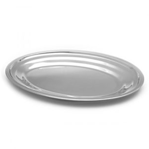 TRAVESSA RASA OVAL INOX 35CM INOX