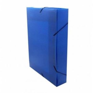 PASTA POLIONDAS 5.5CM AZUL POLIBRAS